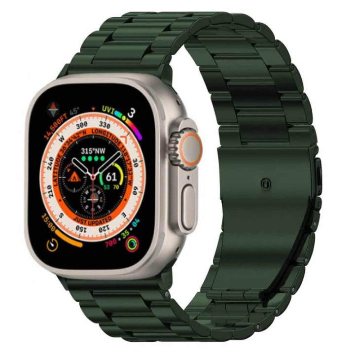 Armbånd Rustfrit stål Apple Watch Ultra (49mm) - Green