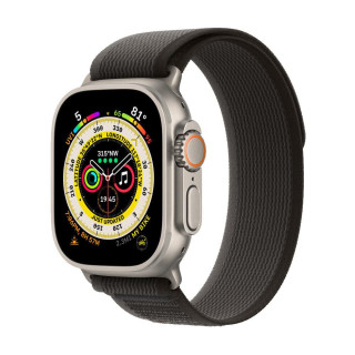 Tactic Elastic nylon watchband Apple Watch Ultra (49mm) - Blackroom Grey