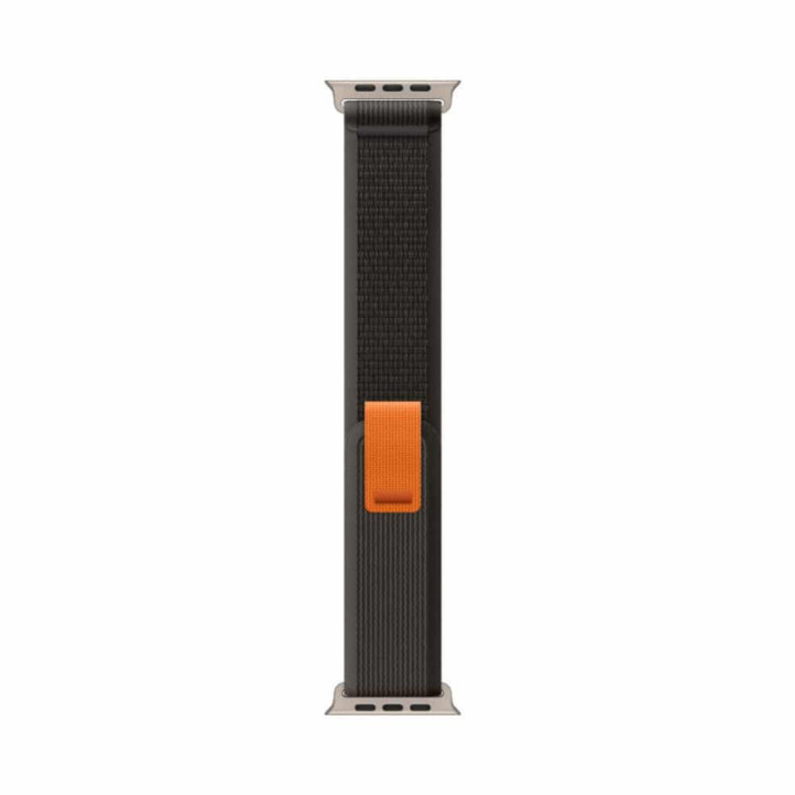 Tactic Elastiskt nylon Armband Apple Watch Ultra (49mm) - Blackroom Grey