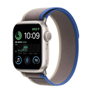 Tactic Elastic nylon watchband Apple Watch SE 2022 (40mm) - Blueroom grey