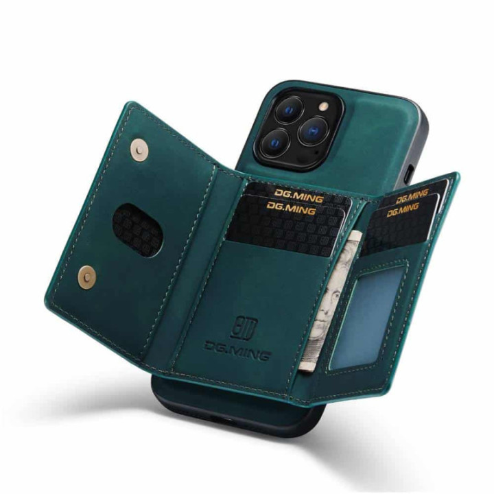DG-Ming M2 kuori Apple iPhone 13 Pro Max - Petrol
