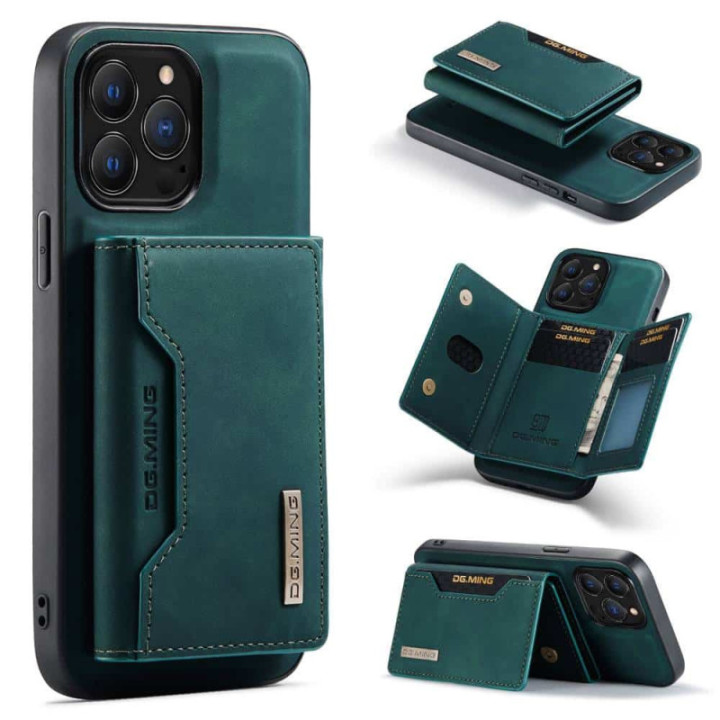 DG-Ming M2 kuori Apple iPhone 13 Pro Max - Petrol
