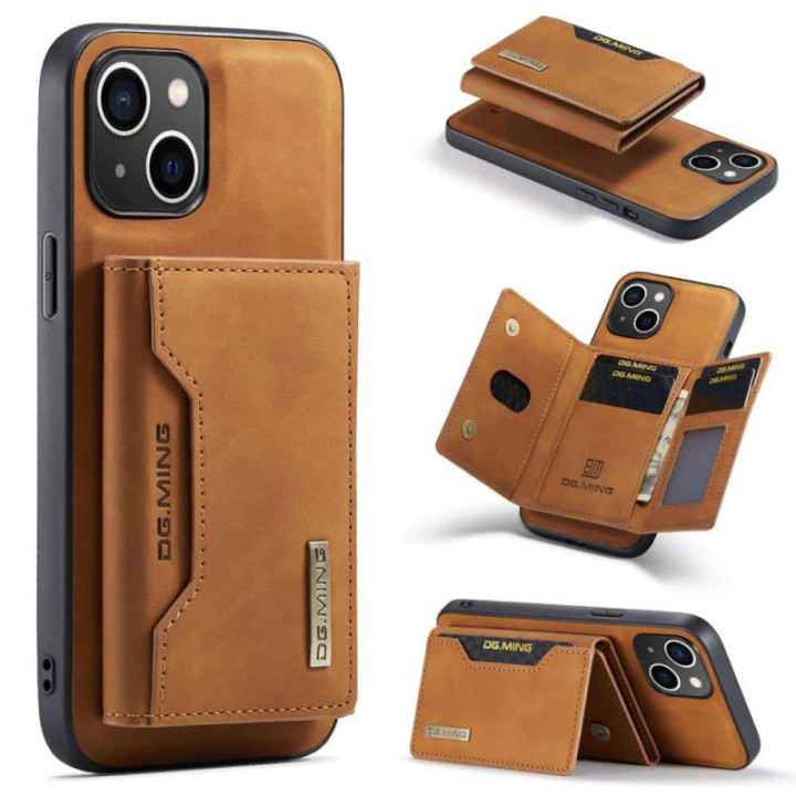 DG-Ming M2 case Apple iPhone 14 Plus - Brown
