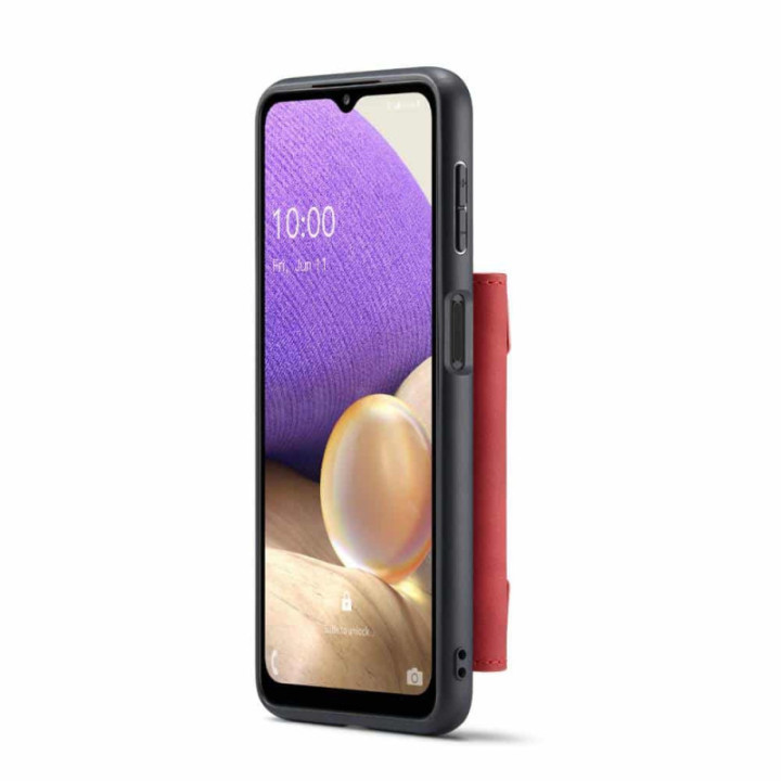 DG-Ming M2 2in1 Handyhülle Samsung Galaxy 32 5G - Rot