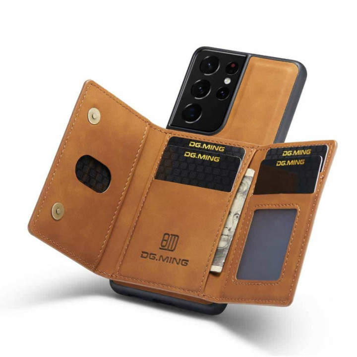 DG-Ming M2 case Samsung Galaxy S21 Ultra - Brown