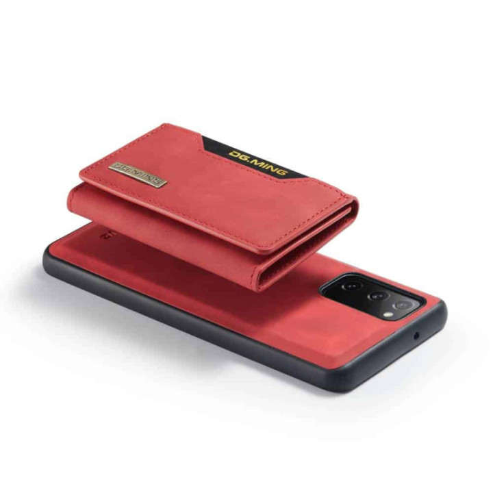 DG-Ming M2 2in1 Handyhülle Samsung Galaxy S20 FE - Rot