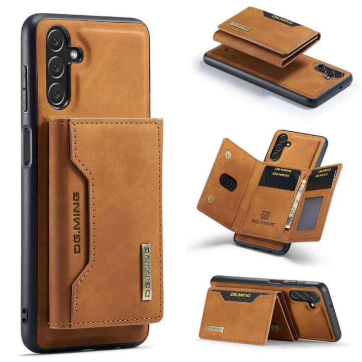 DG-Ming M2 kuori Samsung Galaxy A04s - Ruskea
