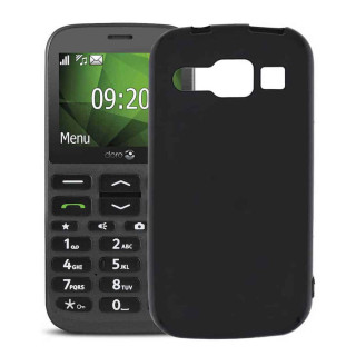Silikone cover Doro 1370 - Sort