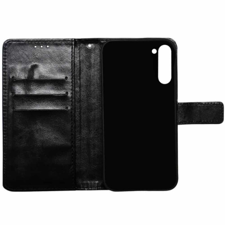 Wallet cover 3-kort Samsung Galaxy S23 - Sort