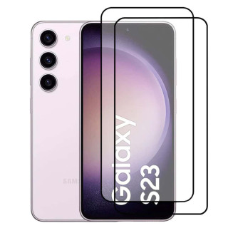 2-packs 5D Glass Screen protector Samsung Galaxy S23