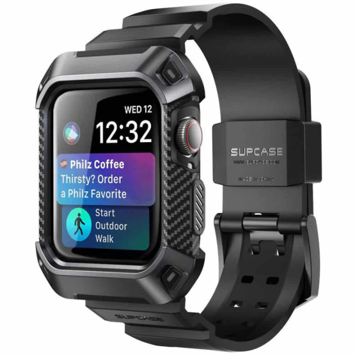 SUPCASE UB Pro armbånd Apple Watch 8 (45mm) - Svart