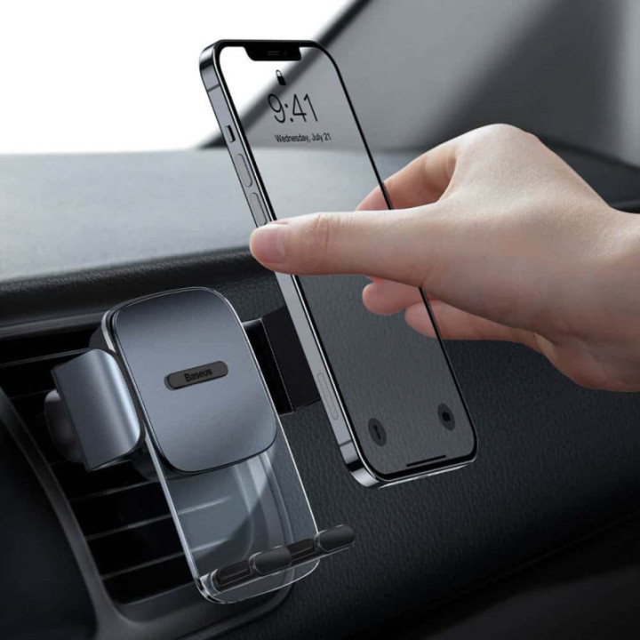 BASEUS 2in1 bilholder - Sort