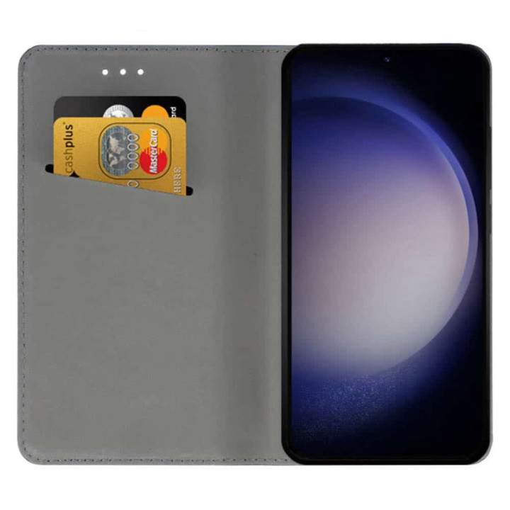 Telone Smart Book Magnet Samsung Galaxy S23 - Svart