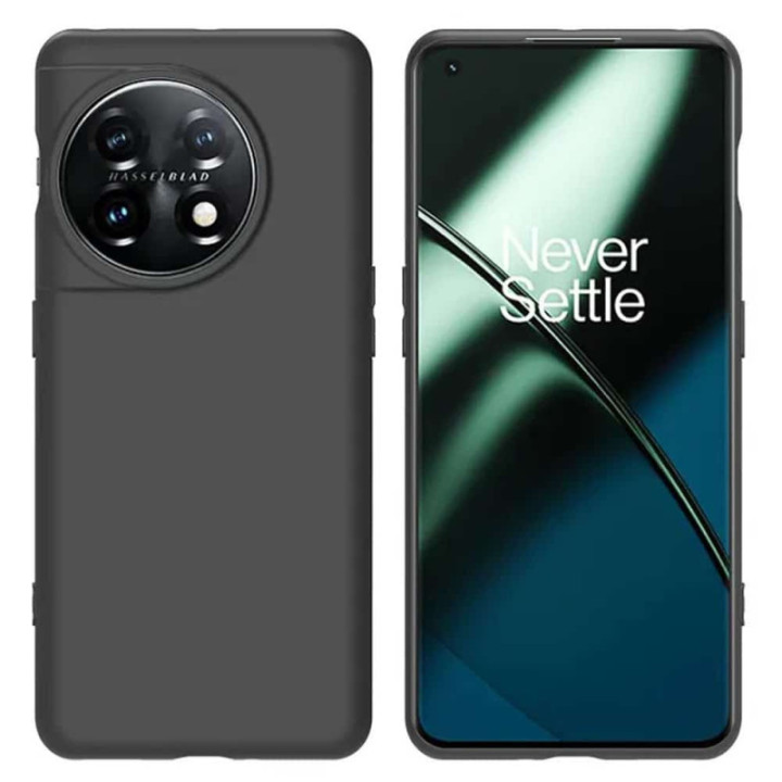 Silicone case OnePlus 11 - Black