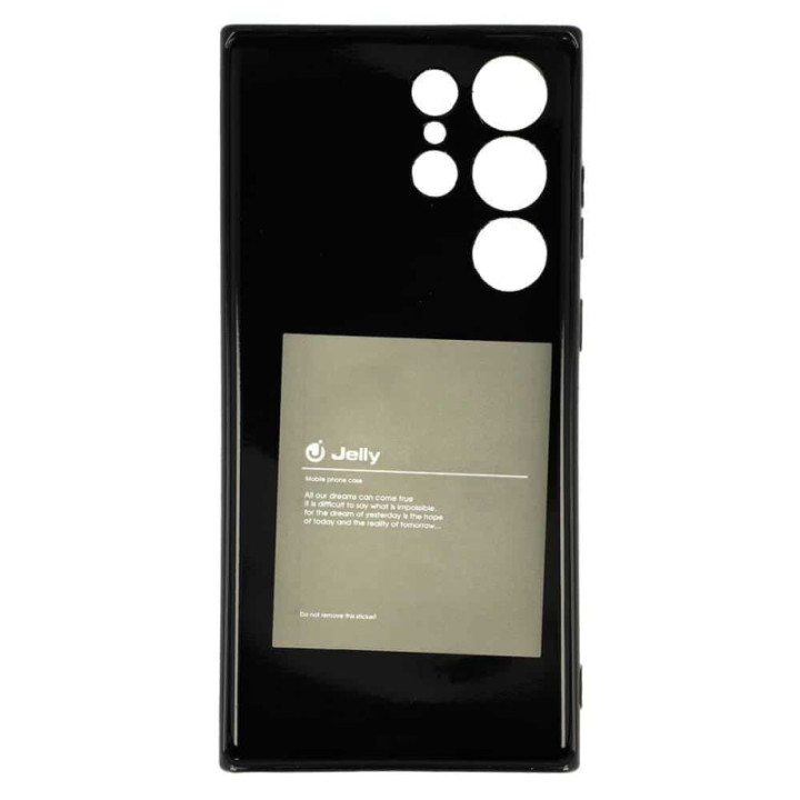 Jelly Case Samsung Galaxy S23 Ultra - Schwarz