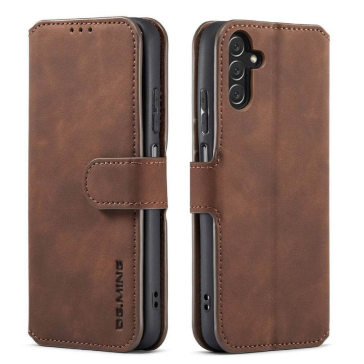 DG-Ming Wallet Case 3-card Samsung Galaxy A13 5G - Coffe