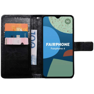 Mobile wallet 3-card Fairphone 4 - Black
