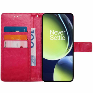 Mobilplånbok 3-kort OnePlus Nord CE 3 Lite - Rosa
