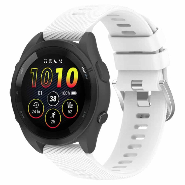 Sport armbånd Garmin Forerunner 265 - Vit
