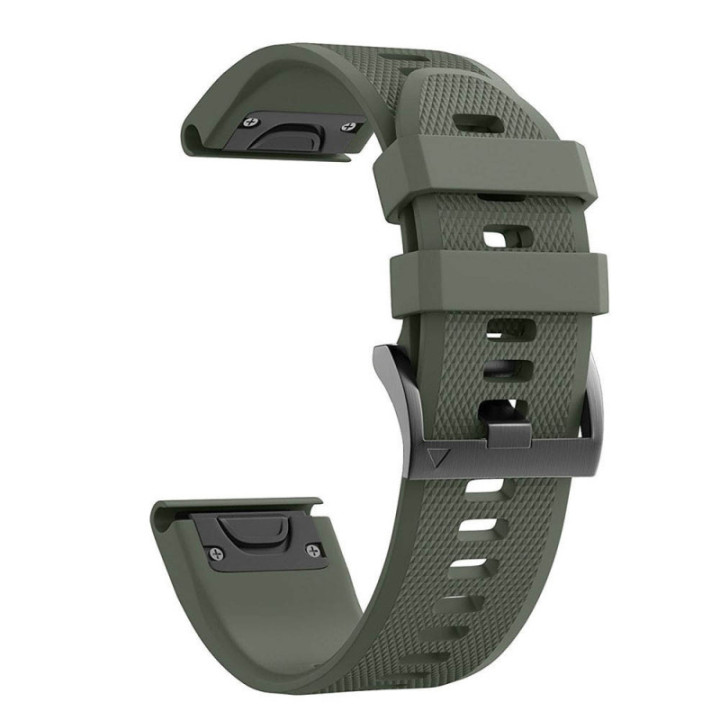 Sport Rannekoru EasyFit Garmin Fenix 7 - tummanvihreä