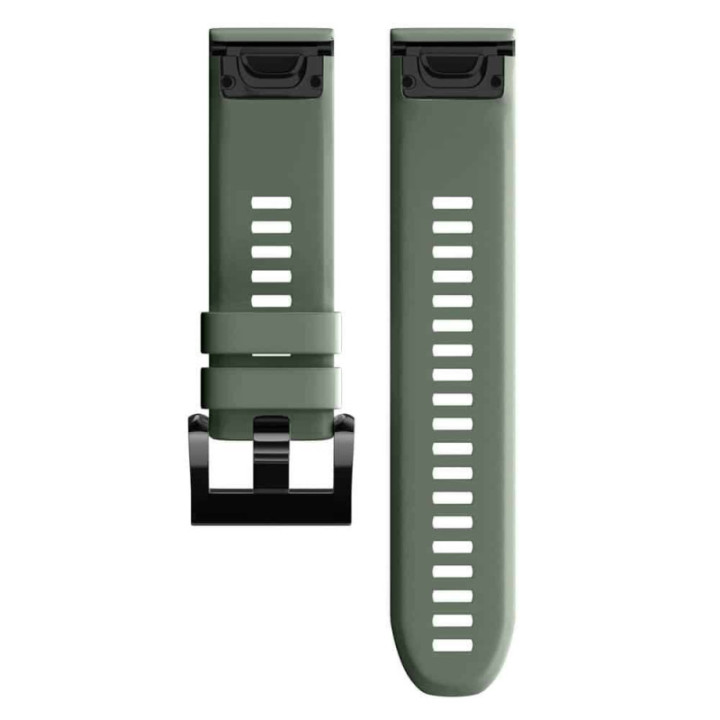 Sport Rannekoru EasyFit Garmin Fenix 7 - tummanvihreä