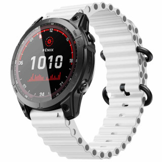 Ocean Armband Garmin Fenix 7X - Vit