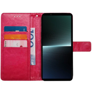 Mobile wallet 3-card Sony Xperia 1 IV - Pink