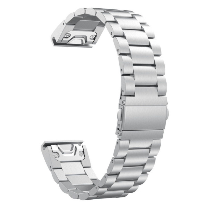 Stainless steel watchband Garmin MARQ Adventurer - Black