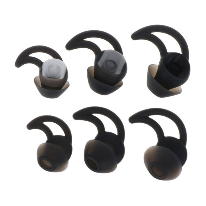 Ear cushions 6-pack Bose IE3 - Black