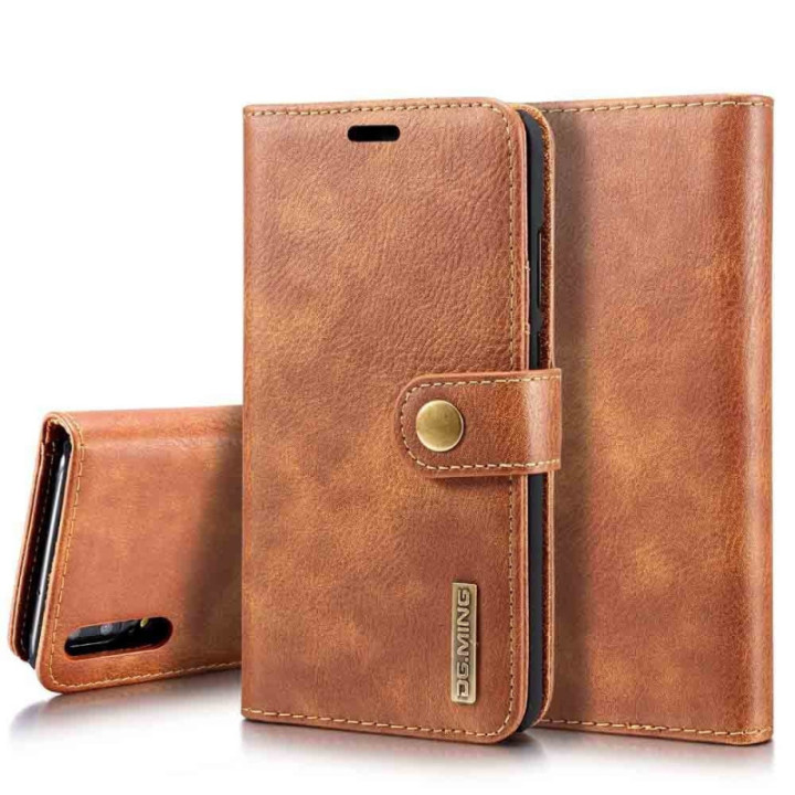 Mobil lommebok DG-Ming 2i1 Sony Xperia 10 V - Brun