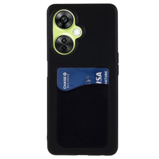 Silikone cover med kortholder OnePlus Nord CE 3 Lite - Sort