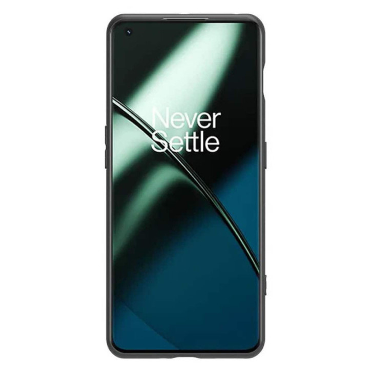 Silicone Case with card holder OnePlus 11 - Black