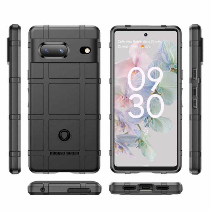 Rugged Shield skal Google Pixel 7 - Svart