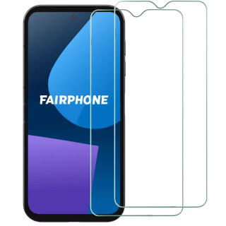 2-Pack Tempered glass Screenprotector Fairphone 5