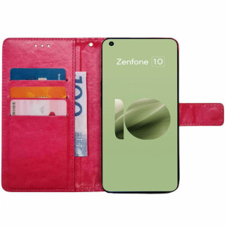 Lompakkokotelo 3-kortti Asus Zenfone 10 - Vaaleanpunainen