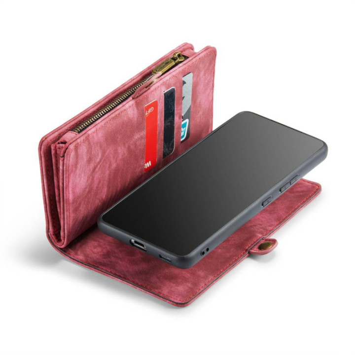 CaseMe Wallet Case 11-card Samsung Galaxy A53 5G - Red
