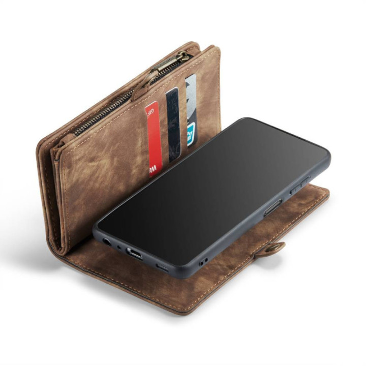 CaseMe Wallet Case 11-card Samsung Galaxy A32 5G - Brown