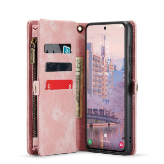 Multiplånbok CaseMe 11-kort Samsung Galaxy S23 FE - Rosa