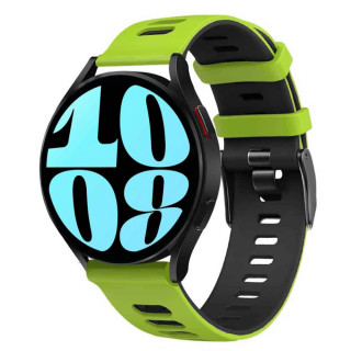 Twin Sport Armbånd Samsung Galaxy Watch 6 (40mm)- Lime/sort