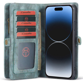 CaseMe Multi Tasche 11-Karten Apple iPhone 15 - Blau