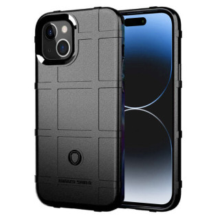 Rugged Shield deksel Apple iPhone 15 Plus - Svart