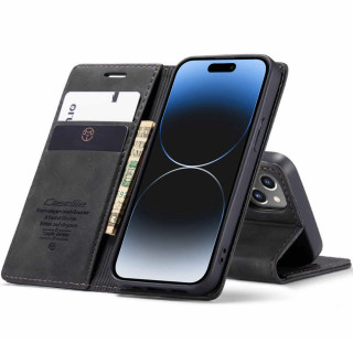 CaseMe Smart Magnet FlipCase Apple iPhone 15 Plus - Svart
