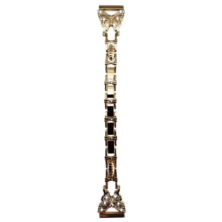 Klockarmband Bling Butterfly Samsung Galaxy Watch 4 Classic (42mm) - Guld