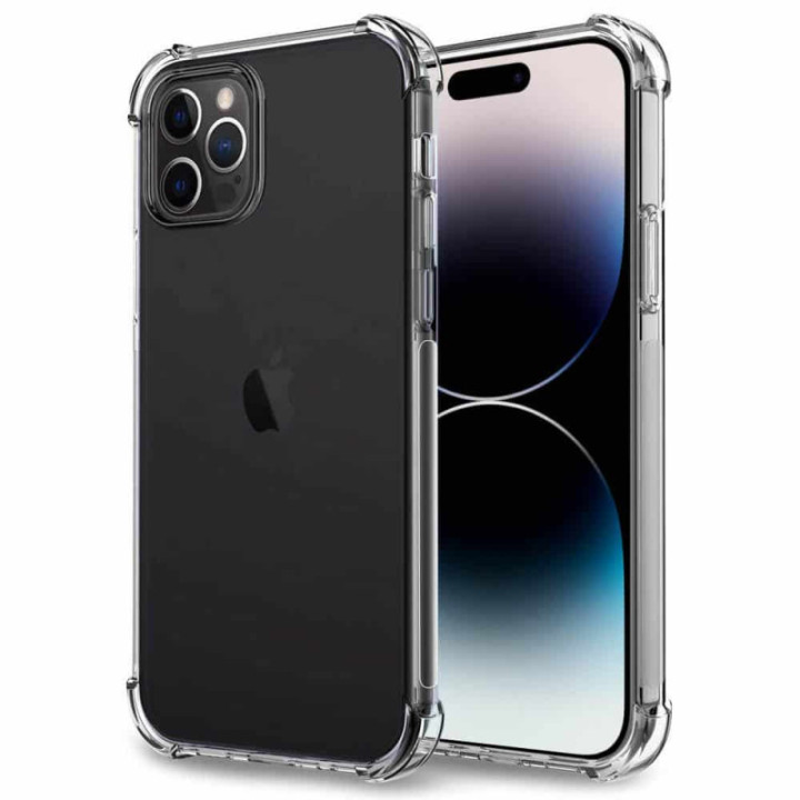 Iskunkestävä silikonikuori Apple iPhone 15 Pro