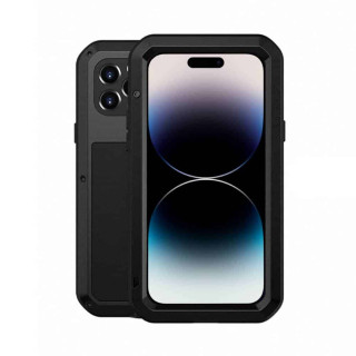 LOVE MEI Powerful case Apple iPhone 15 Pro Max - Black