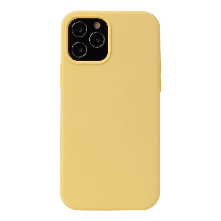 Liquid silikone cover Apple iPhone 15 Pro Max - Canary Yellow