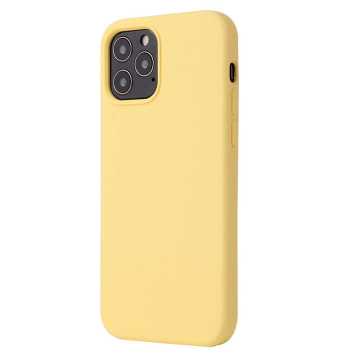Liquid silikone cover Apple iPhone 15 Pro Max - Canary Yellow