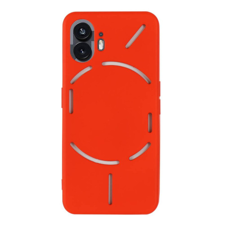 Liquid silikondeksel Nothing Phone (2) - China Red