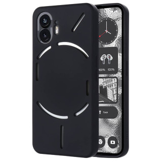 Liquid silicone case Nothing Phone (2) - Black