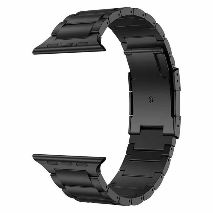 Armband BEAD Titan Apple Watch 8 (45mm) - Svart